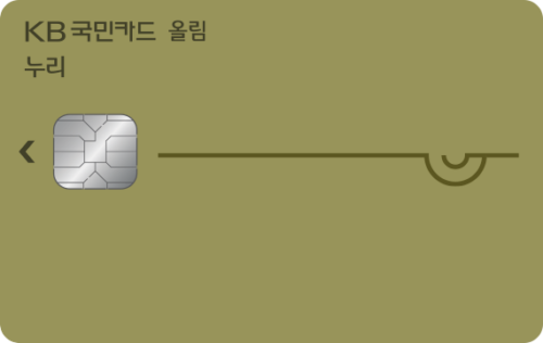 KB국민 누리올림카드