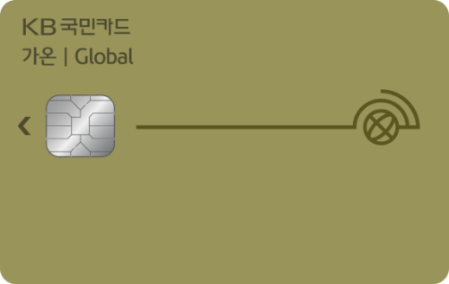 KB국민 가온글로벌카드