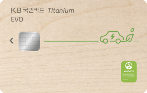KB국민 EVO 티타늄카드