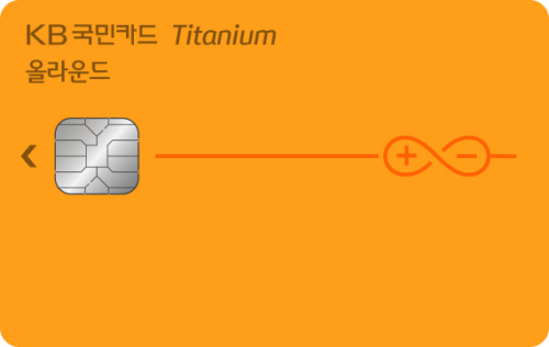 KB국민 올라운드 티타늄카드