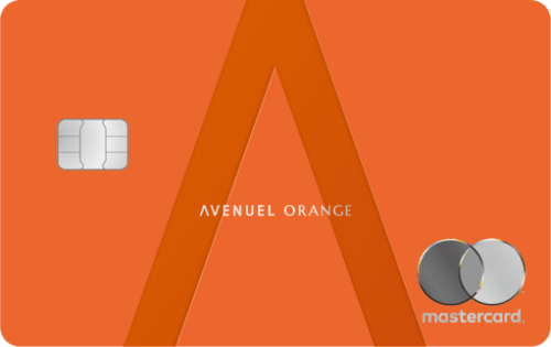 롯데백화점 AVENUEL ORANGE 카드