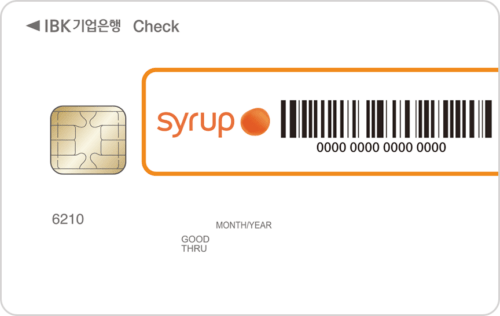 IBK-Syrup카드[체크]
