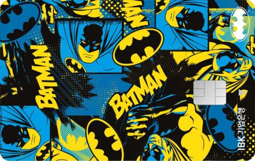 IBK DC히어로즈 카드(체크)