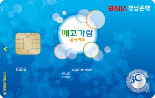 [BNK경남] 에코가람울산카드