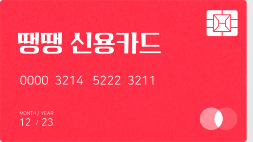 땡땡 신용카드